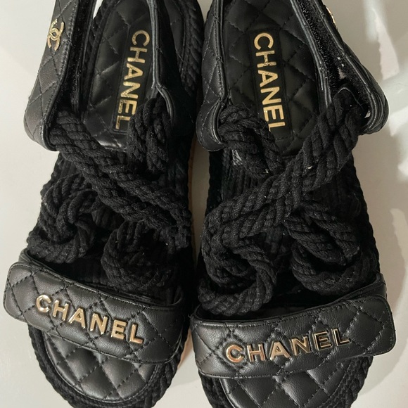Chanel Lambskin chord sandal size EU 36 - Picture 2 of 5